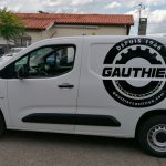 Flocage véhicule Gauthier - ST MAGNE DE CASTILLON