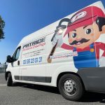 Flocage véhicule artisan Plombier Blaye