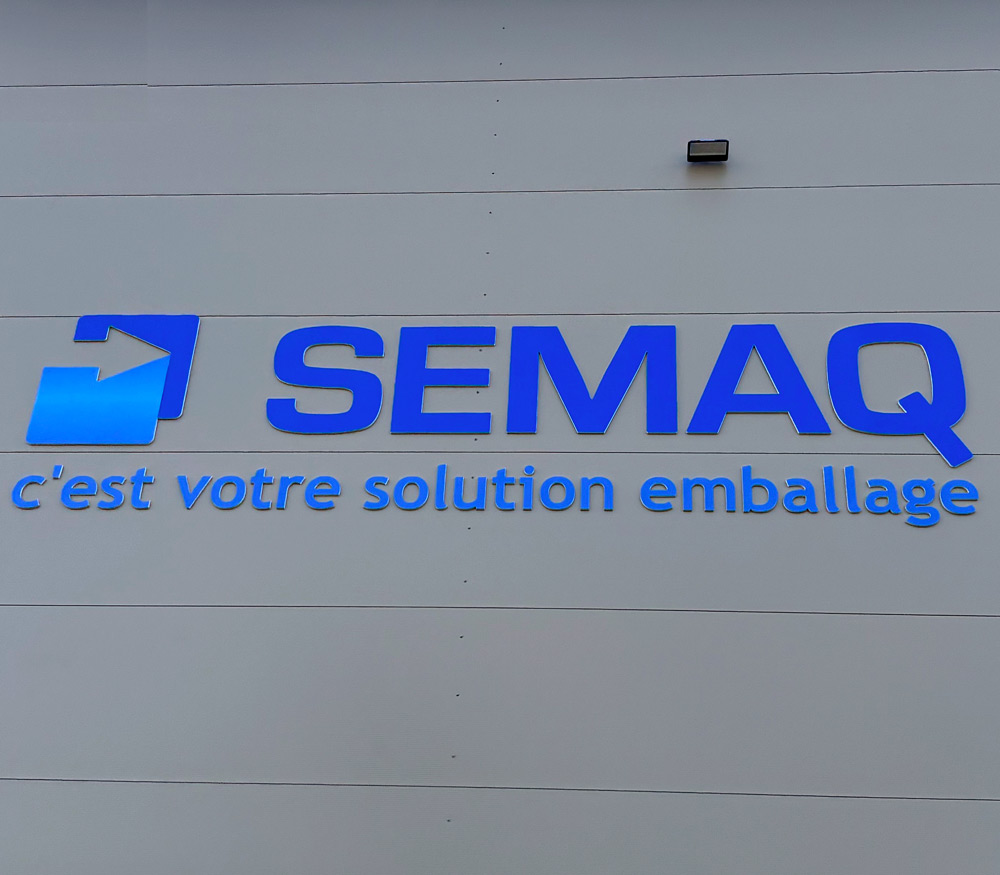 Enseigne Lettres découpées non lumineuse - Peujard (Nord de Bordeaux)